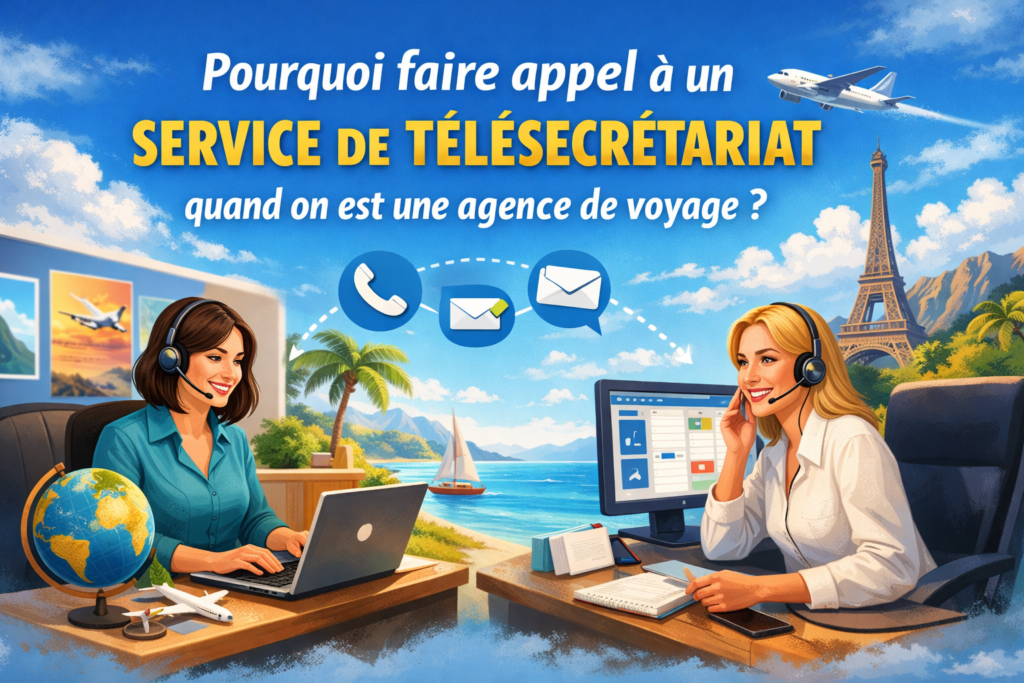 Pourquoi faire appel à un service de télésecrétariat quand on est une agence de voyage ?